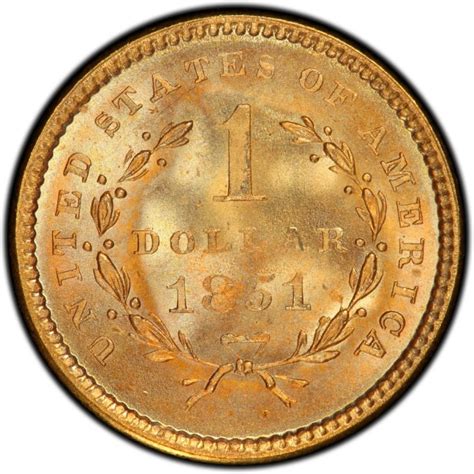 1851 Liberty Head Gold 1 Coin Values And Prices Past Sales 1851 Liberty Head Gold 1 Coin Values And Prices Past Sales
