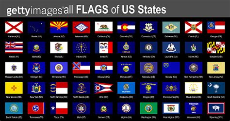 All 50 Us State Flags Alphabetically Icon Set Vector Illustration Stock All 50 Us State Flags Alphabetically Icon Set Vector Illustration Stock