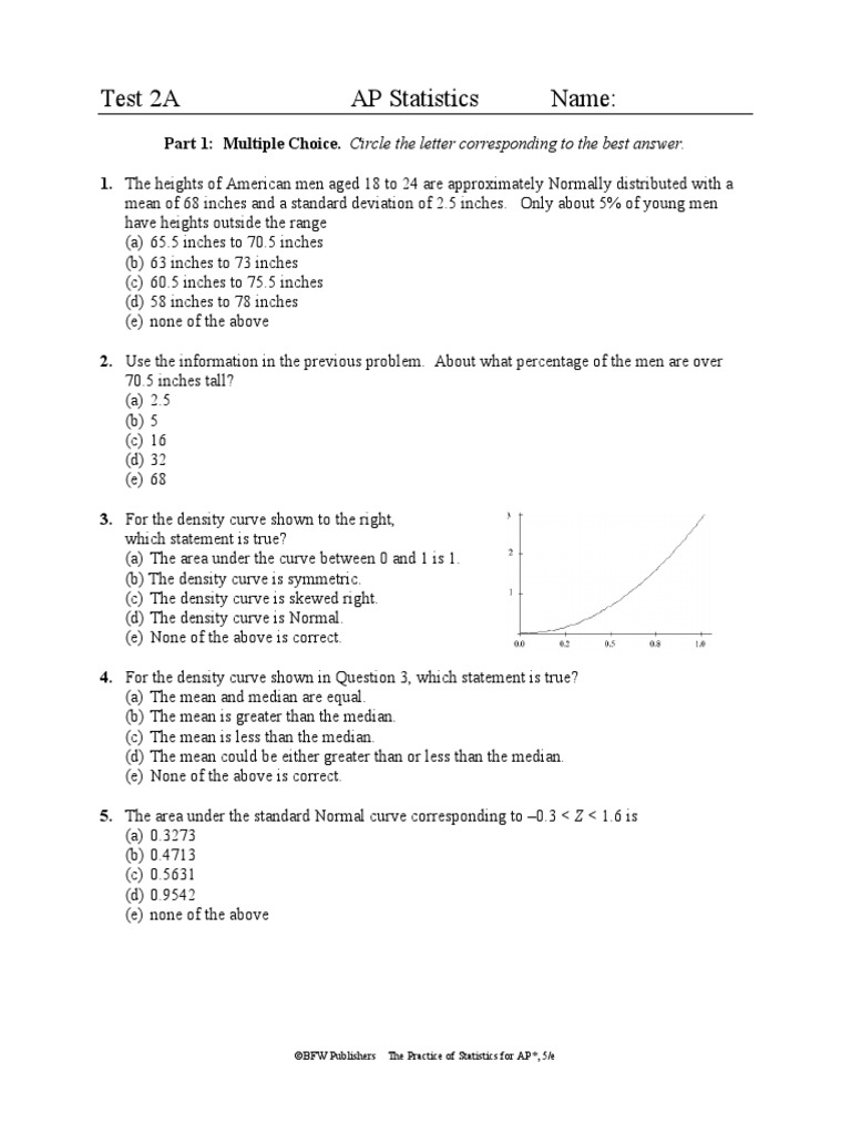 Ap Stats Unit 9