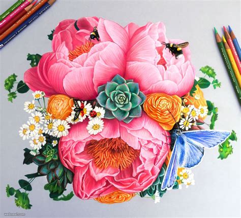Beautiful Color Pencil Drawings And Drawing Tips Beautiful Color Pencil Drawings And Drawing Tips