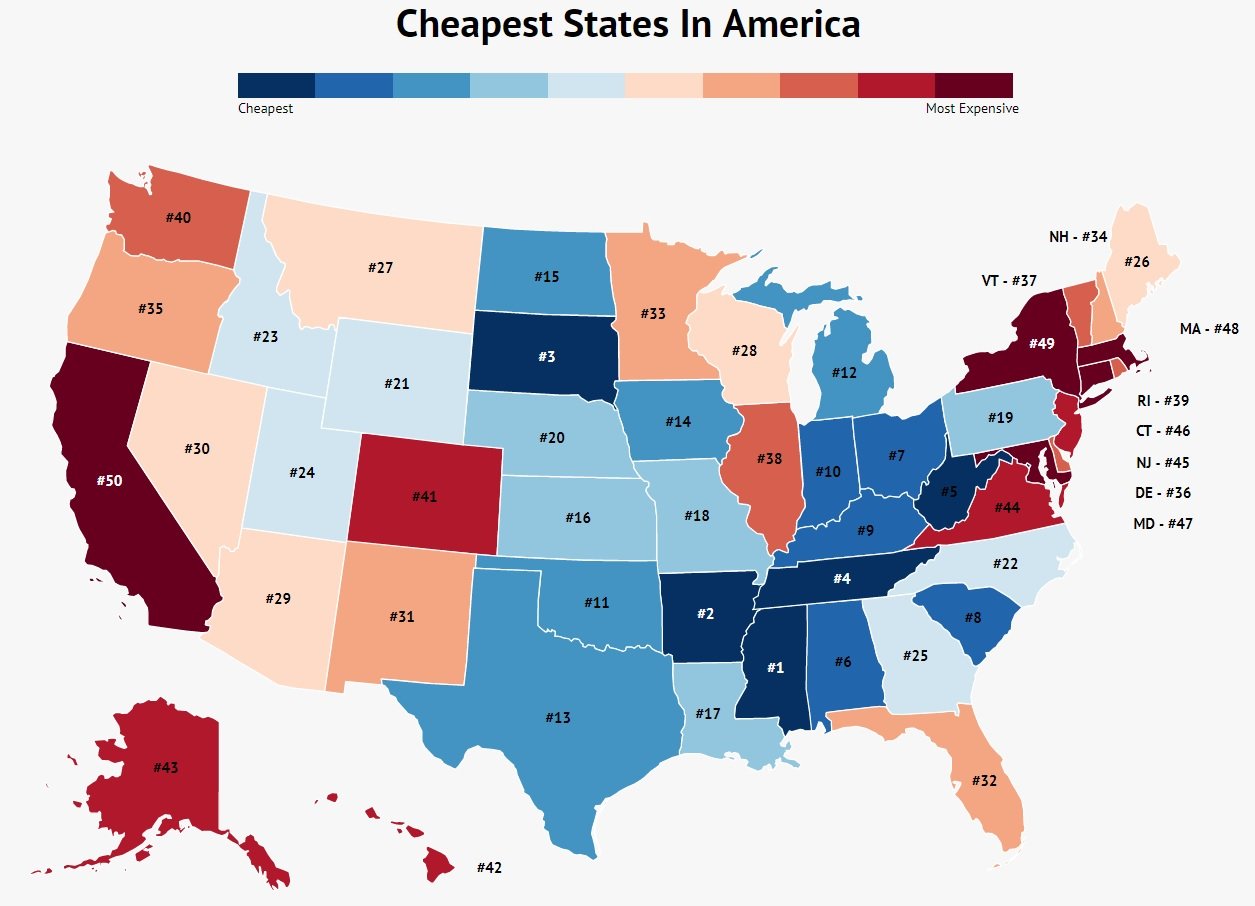 Cheapest Place To Buy Land In The United States