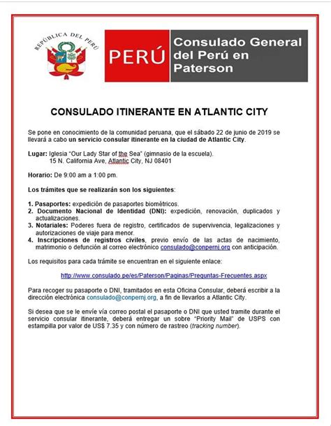 Consulado De Peru En New Jersey Outlet Emergencydentistry Com Consulado De Peru En New Jersey Outlet Emergencydentistry Com