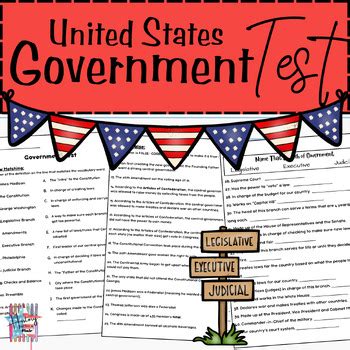 Federal Government Unit Test