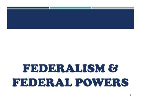 Federalism Federal Powers Ppt Download Federalism Federal Powers Ppt Download