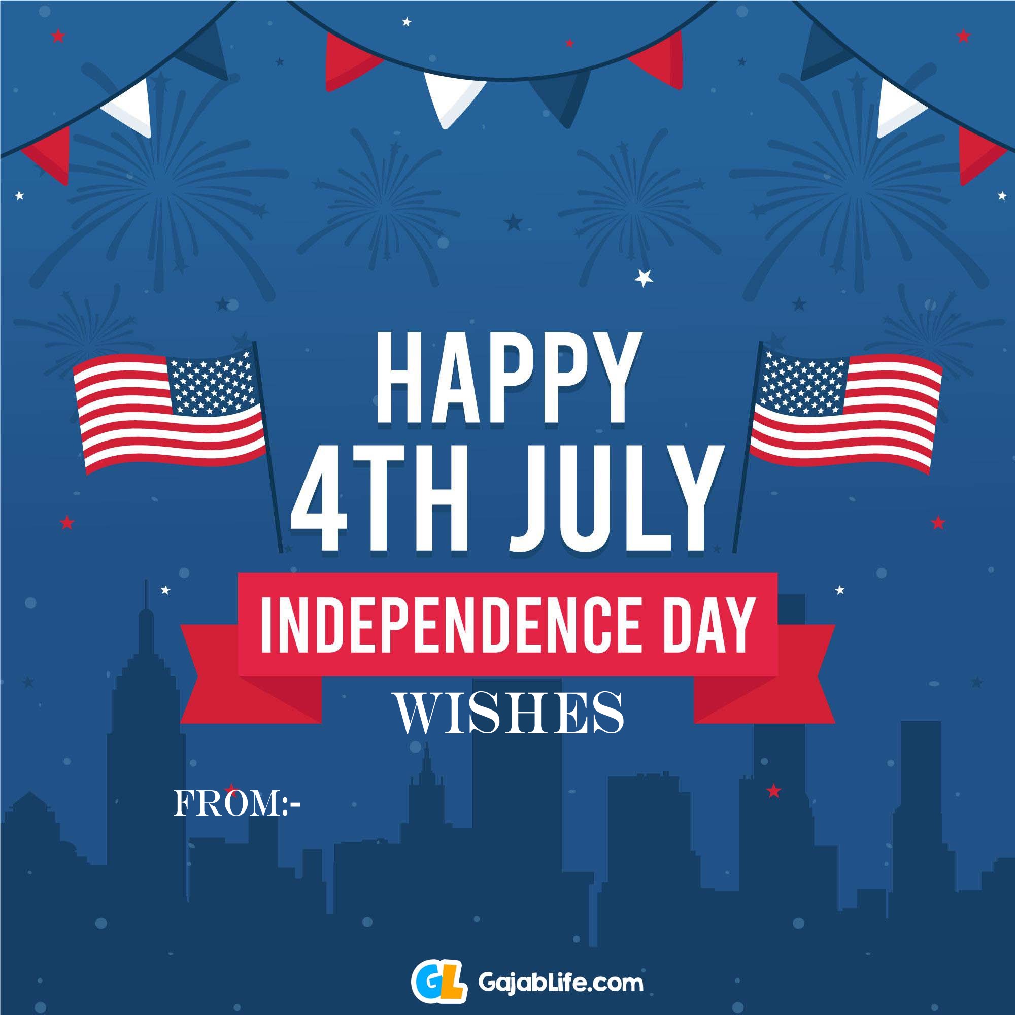 Happy Independence Day United States