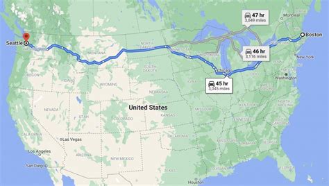 How Many Miles Across Is The Usa