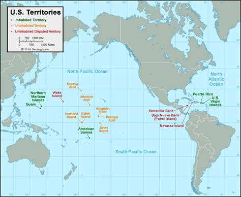 Map Of Us And Islands