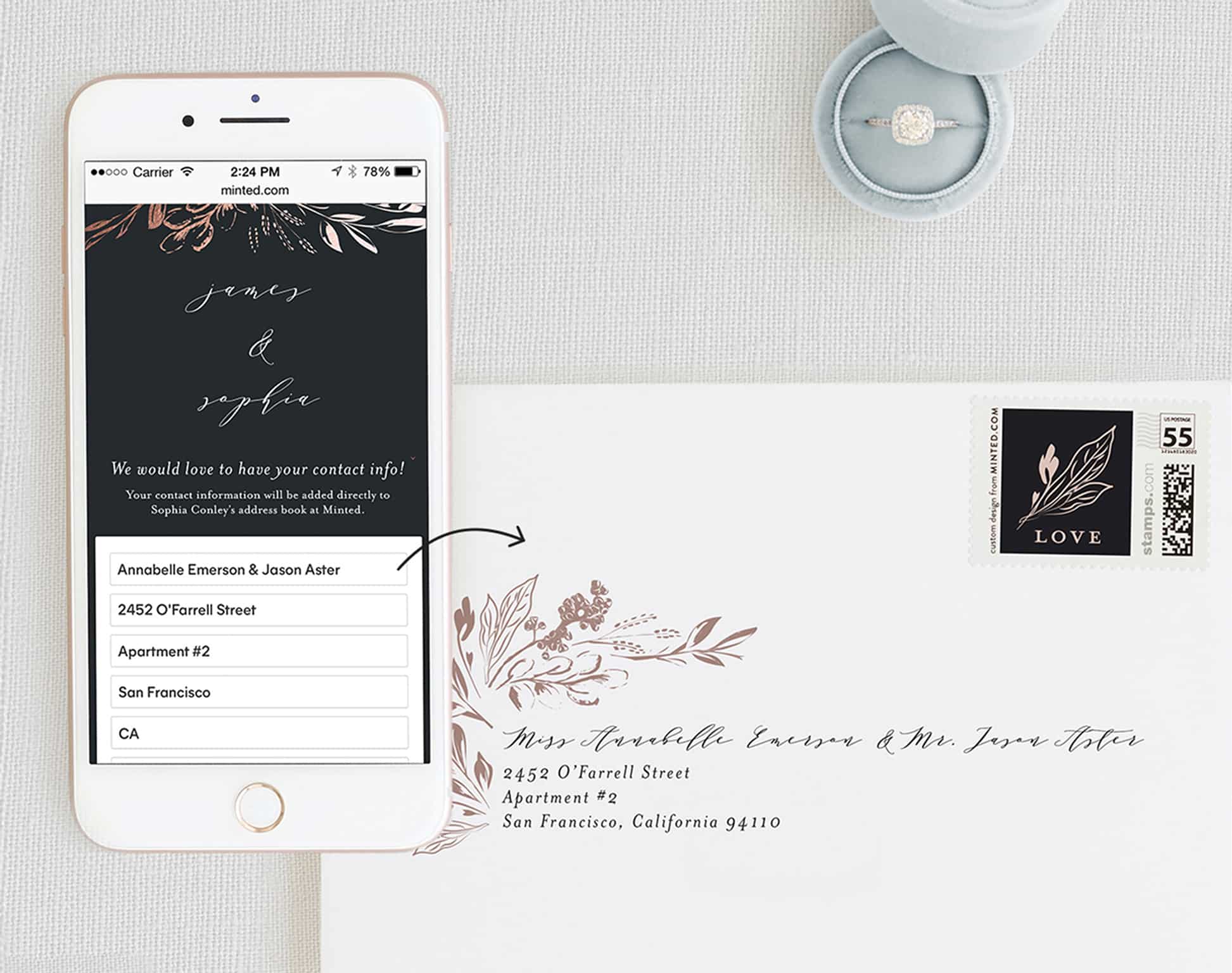Minted Address Collection