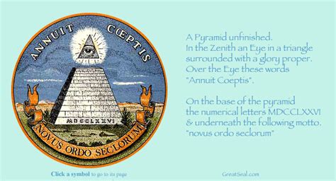 The Great Seal Reverse The Great Seal Reverse