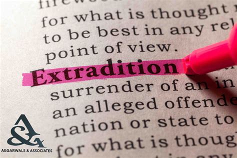 The Law On Extradition The Law On Extradition