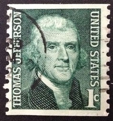 Thomas Jefferson United States 1C Stamp
