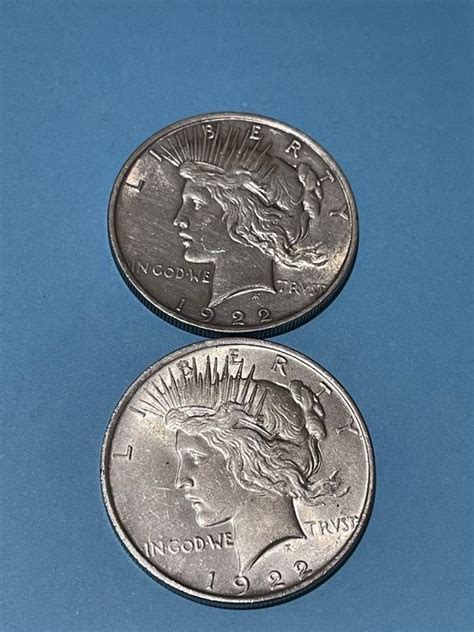 United States 2 Coins Peace Dollar 1922 Philadelphia Catawiki United States 2 Coins Peace Dollar 1922 Philadelphia Catawiki