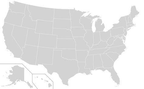 United States Map Transparent