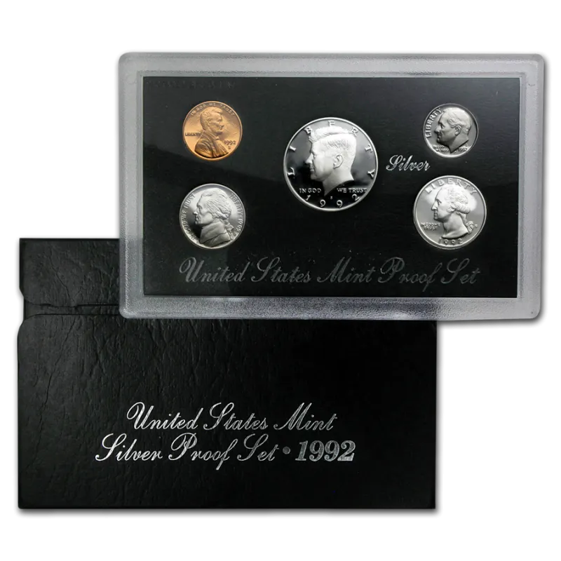 United States Mint Proof Set 1992
