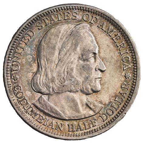 United States Of America Columbian Half Dollar