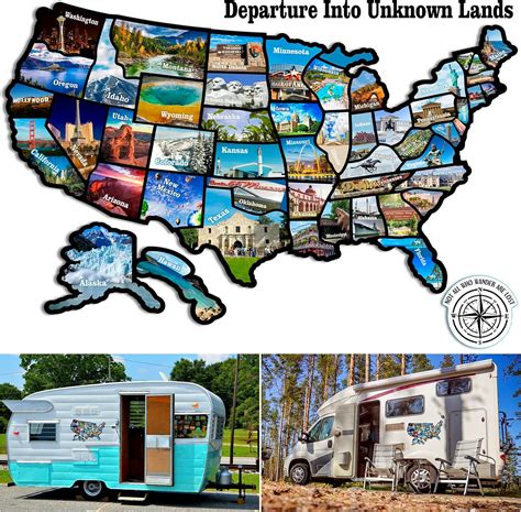 United States Rv Sticker Map