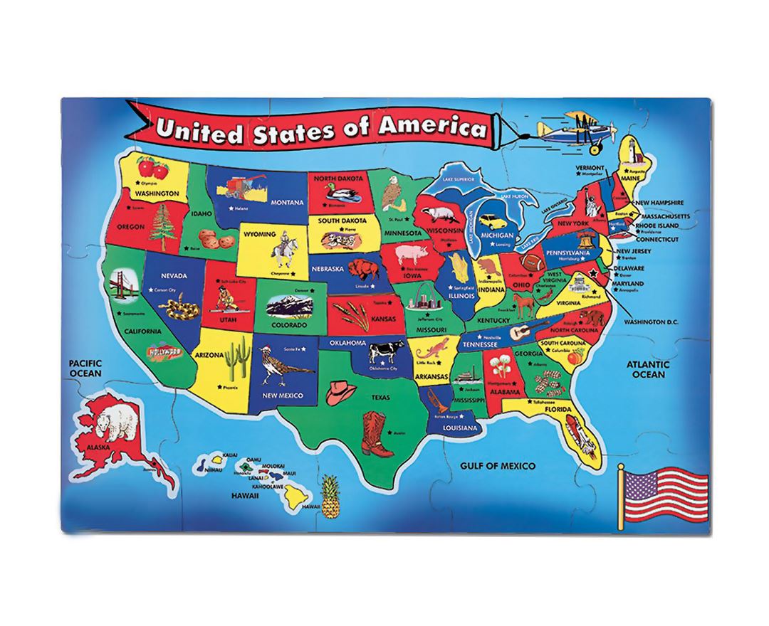 United States Tourist Map