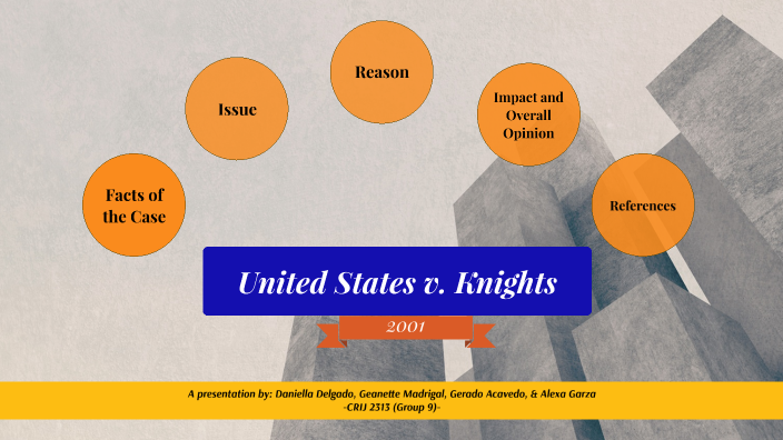 United States V Knights