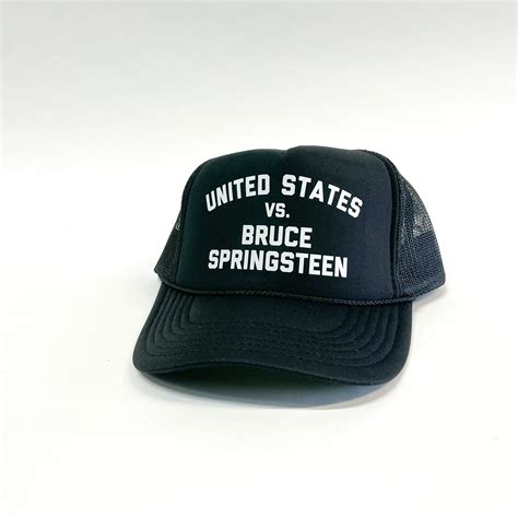 United States Vs Bruce Springsteen Trucker Hat N B Goods United States Vs Bruce Springsteen Trucker Hat N B Goods