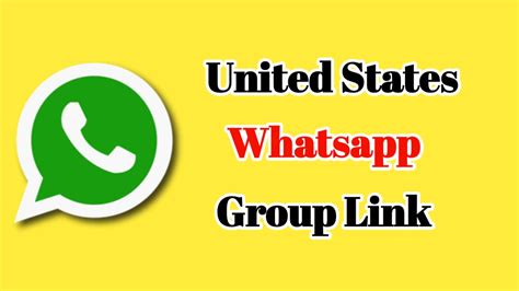United States Whatsapp Group Links
