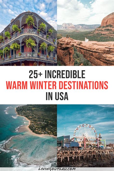 Warm Places To Go In December In The United States