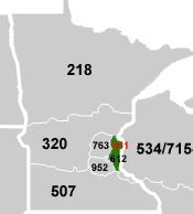 What Area Code Is 651 In The United States