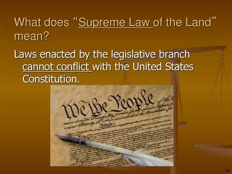 What Does The Supreme Law Of The Land Mean