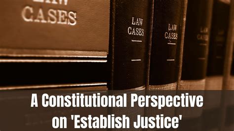 What Is Establish Justice