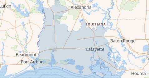 Where Is Area Code 337 Located In The United States