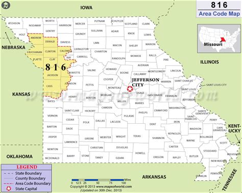 Where Is Area Code 816 Located In The United States Where Is Area Code 816 Located In The United States