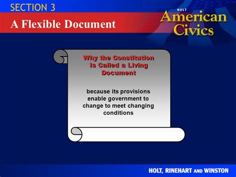 Why Is The Constitution Called A Living Document