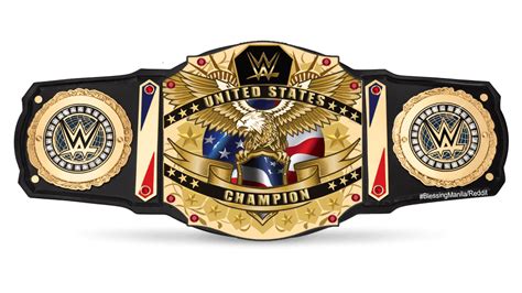 Wwe Custom United States Championship Title Squaredcircle Wwe Custom United States Championship Title Squaredcircle
